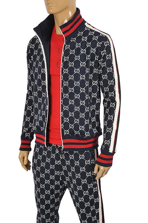 men's gucci jogging suits